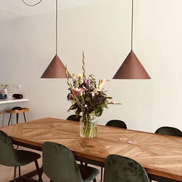 Stropni luster APP1443-1CP DARK WOOD