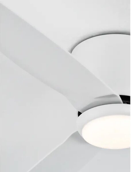 VOLGA PLAFONSKI VENTILATOR LED 18W/3000K/650lm/IP20/BIJELA NL9952361