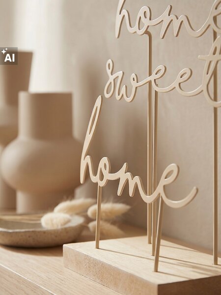 Sinsay - Stojeća dekoracija s natpisom Home sweet home