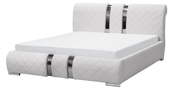Bračni krevet 180 cm Linoria Maxi (bijela)