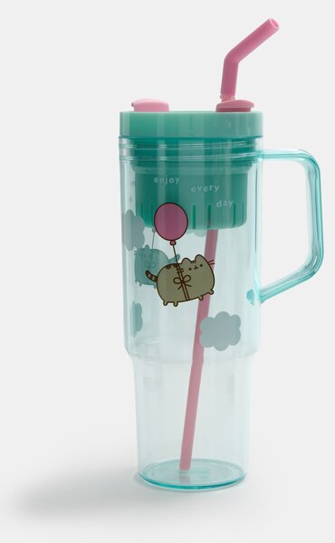 Sinsay - Šalica s poklopcem i slamkom Pusheen The Cat