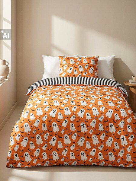 Sinsay - Set posteljine s Halloween motivom