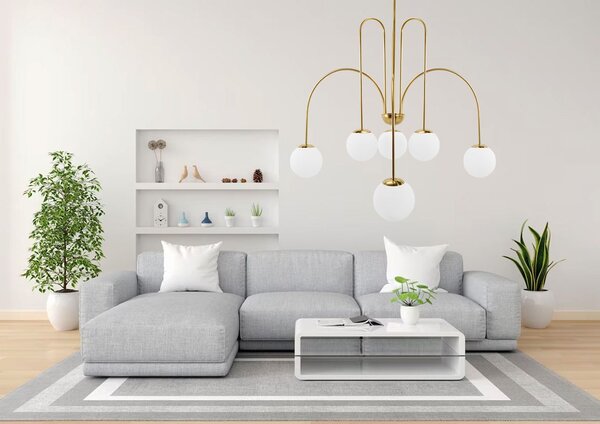 Stropni luster gold APP1584-6CP