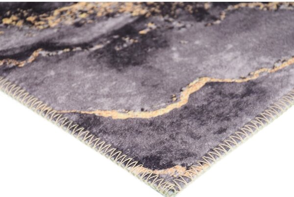 Sivi perivi tepih 80x50 cm - Vitaus