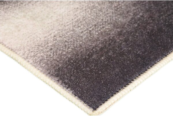 Bijelo-crni perivi tepih 180x120 cm - Vitaus