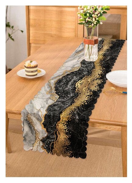 Nadstolnjak 40x130 cm Marble – Minimalist Cushion Covers
