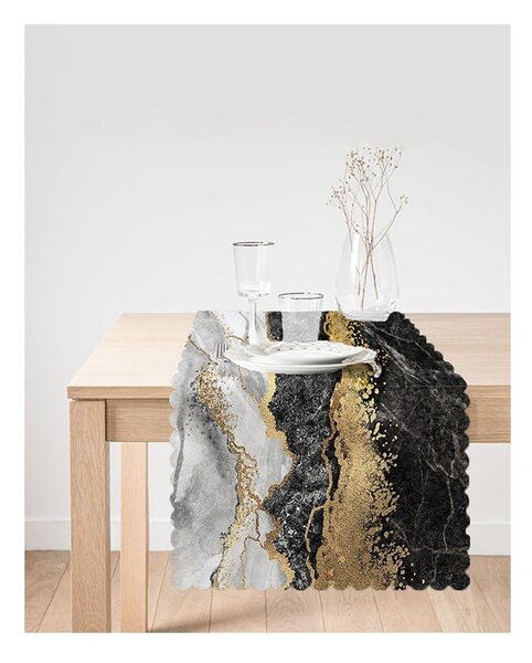 Nadstolnjak 40x130 cm Marble – Minimalist Cushion Covers
