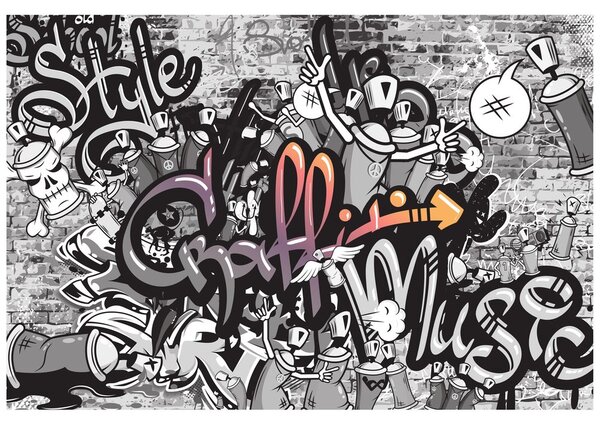 Tapeta moderna graffiti umjetnost