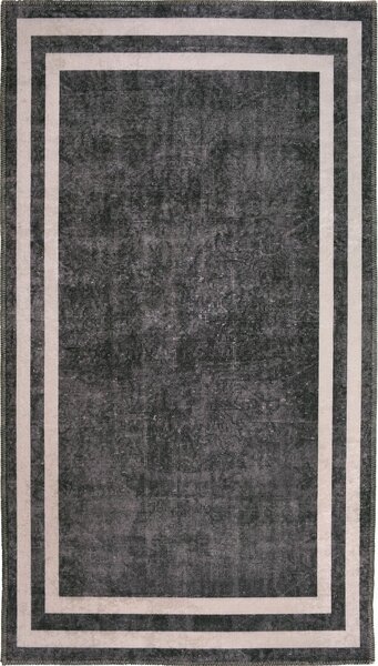 Sivo-krem perivi tepih 150x80 cm - Vitaus