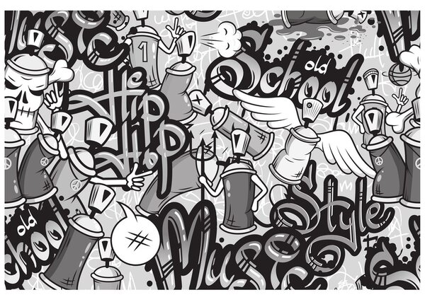 Tapeta moderni street art