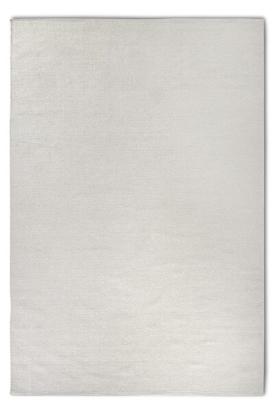 Krem ručno rađen tepih od mješavine vune 160x230 cm Pradesh Natural White – Elle Decoration