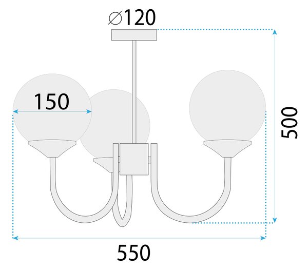 Luster APP1579-3CP