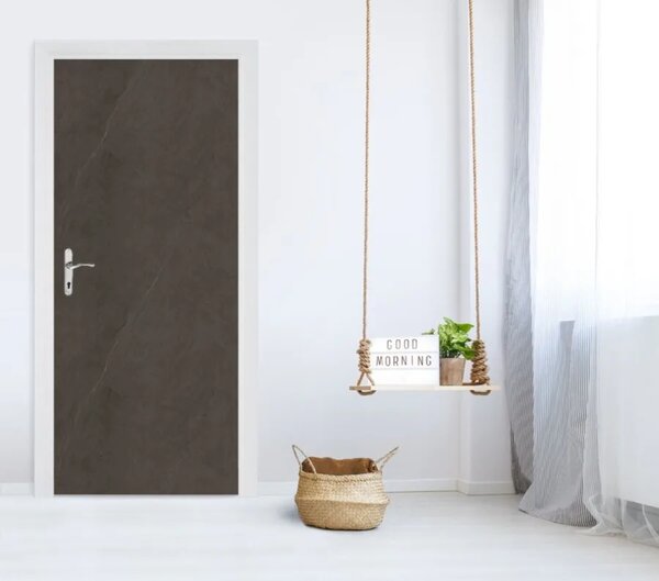Samoljepljiva folija za vrata Crni mramor 99-6300 | 2,1 m x 90 cm