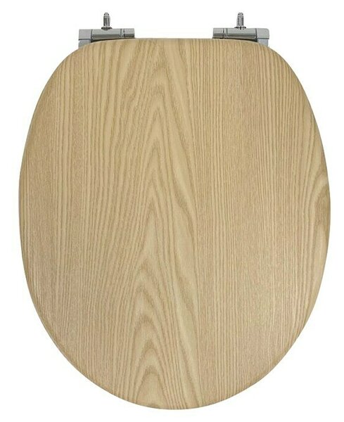 Poseidon WC daska Natur (MDF, Hrast, Samospuštajuća)