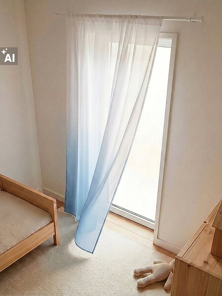 Sinsay - Poluprozirna zavjesa s ombre efektom