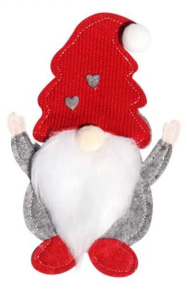 Etui za pribor SANTA GNOME crveno, 1 kom