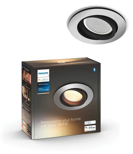 MILLISKIN PHILIPS HUE pametni prekidač za prigušivanje R. ALU 1XGU10 8720169319752