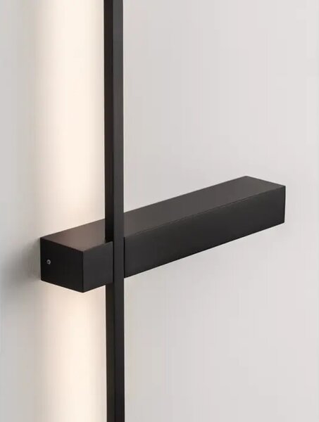 DANESSA ZIDNA LED SVJETILJKA CRNA 10W IP20 CCT 2700-3000K NL9003016