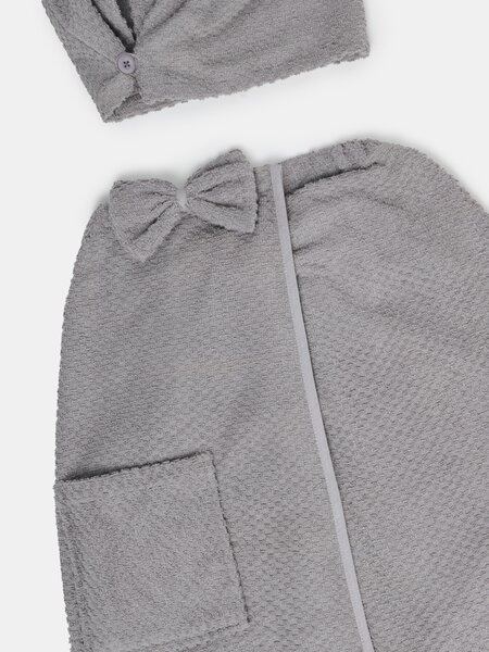 Sinsay - Pamučni set ručnika: turban i omotač za tijelo