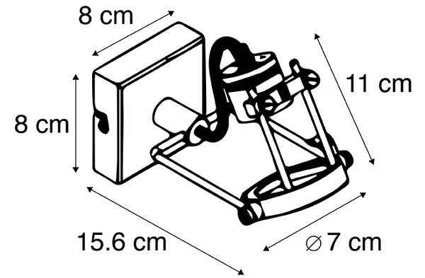 Industrijska spot crna - Suplux