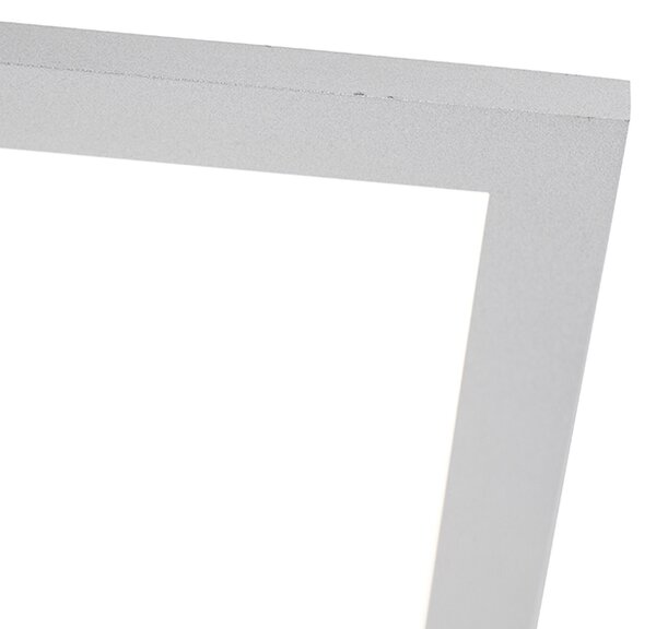 Stropna svjetiljka od čelika 80 cm uključujući LED s daljinskim upravljačem - Live