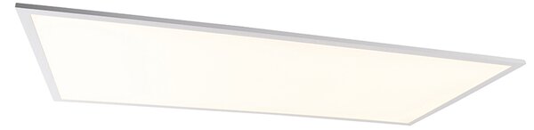 Čelična stropna svjetiljka 120 cm, uključujući LED s daljinskim upravljačem - Liv