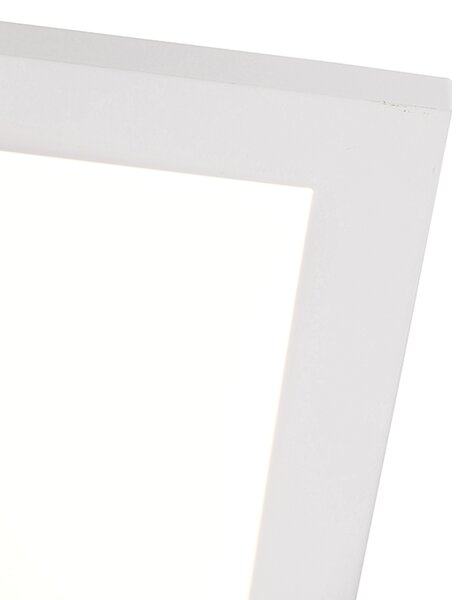 Stropna svjetiljka bijela 40 cm uključujući LED 4-stupanjska prigušivač - Liv