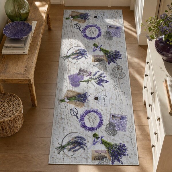 Tepih staza Universal Sprinty Lavender, 52 x 200 cm