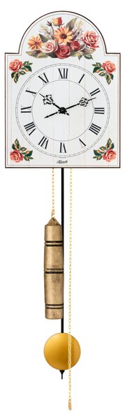 Zidni sat White Floral Chain Single
