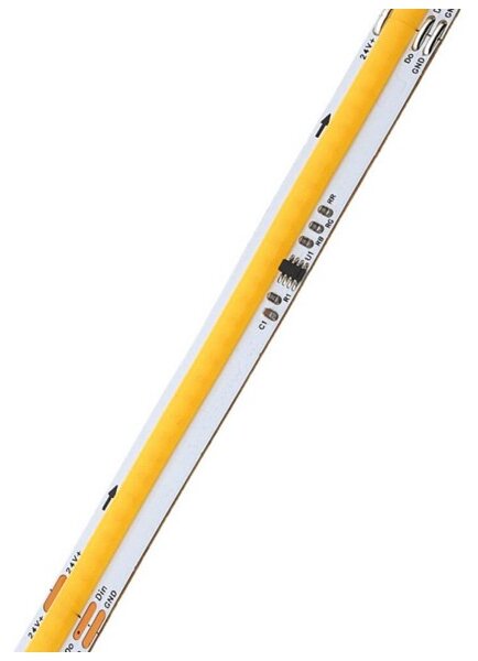 SET Digitalna LED traka COB 24V IP20 – 5 metara - 3000K