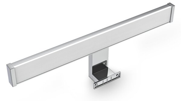 B.K. Licht BKL1230 LED zidna svjetiljka, krom/bijela, širina 40 cm, metal, IP44, Krom, kupaonica, Metal