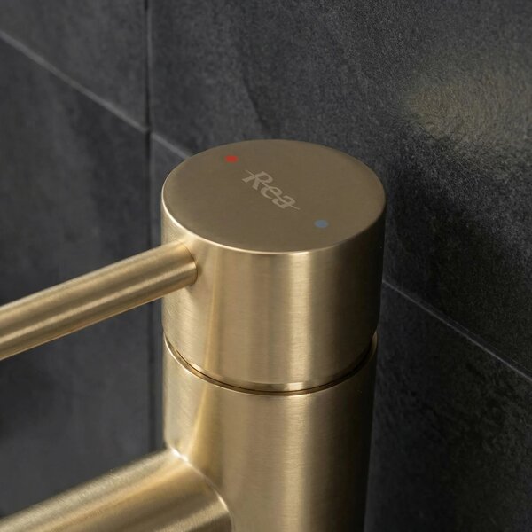 Rea Tess slavina za umivaonik Light Gold Brushed High