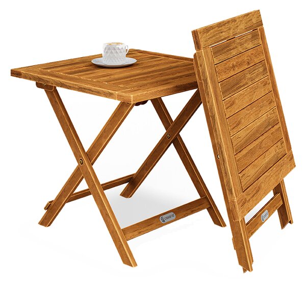 Casaria Vrtni stol od akacijevog drva 46 x 46 cm
