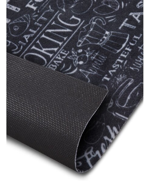Crni tepih staza 50x150 cm Wild Kitchen Board - Hanse Home