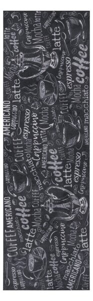 Crni tepih staza 50x150 cm Wild Coffee Board - Hanse Home
