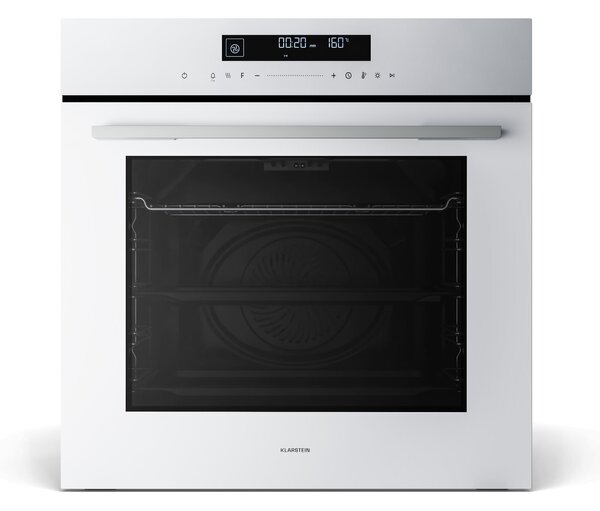 Klarstein Velaire Ugradbena pećnica Bijela, 74L, A+, 3160 W, 60 cm