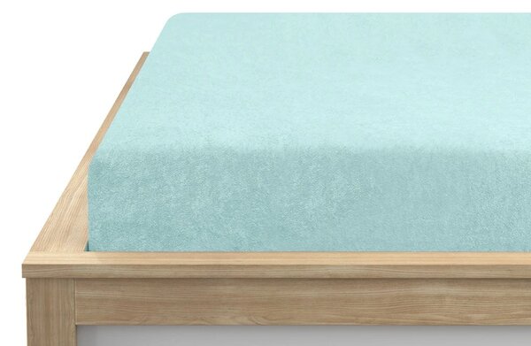 Frotirna plahta mentol 90 x 200 cm