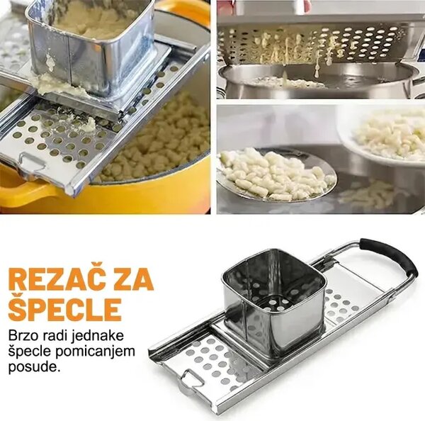 Spaetzlepro™ Preša Od Nehrđajućeg čelika Za Izradu špecla