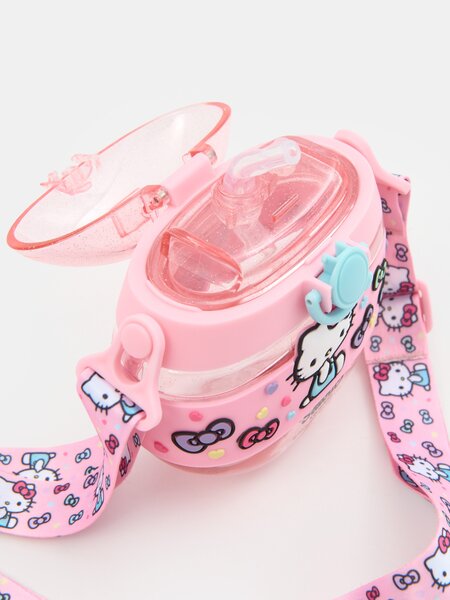 Sinsay - Boca za vodu s ručkom i slamkom Hello Kitty