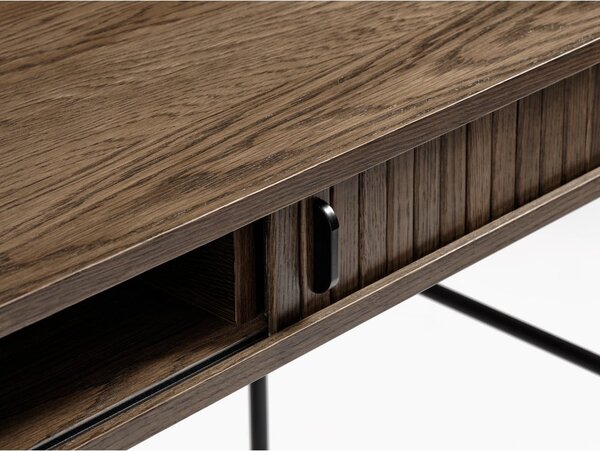 Radni stol u dekoru hrasta 60x120 cm Nola - Unique Furniture