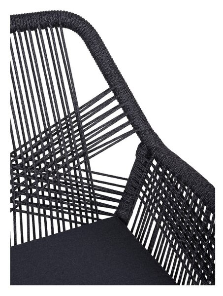 Siva vrtna stolica od masivnog drveta Pomona – Garden Pleasure
