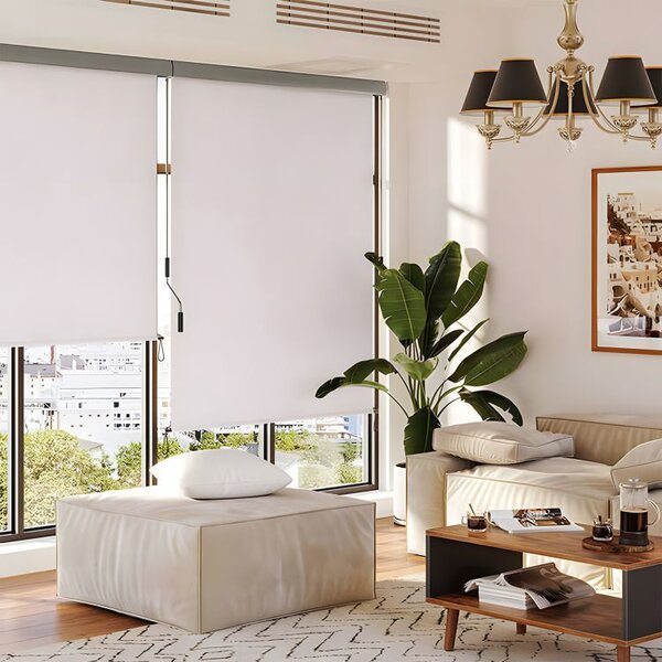 Vertikalna balkonska tenda 171 x 240 cm - rolo zavjesa za balkon i terasu, bež