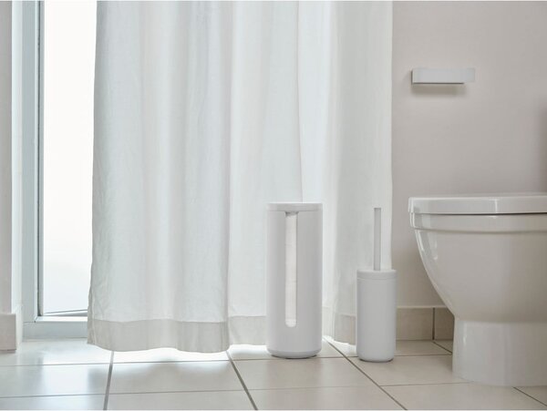 Bijeli metalni držač za WC papir Ume – Zone