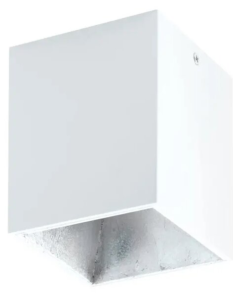 PLAFONJERA 1xLED 3,3W, ALU/BIJELA/SREBRNA POLASSO 94499