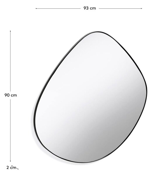 Zidno ogledalo 93x90 cm Anera – Kave Home
