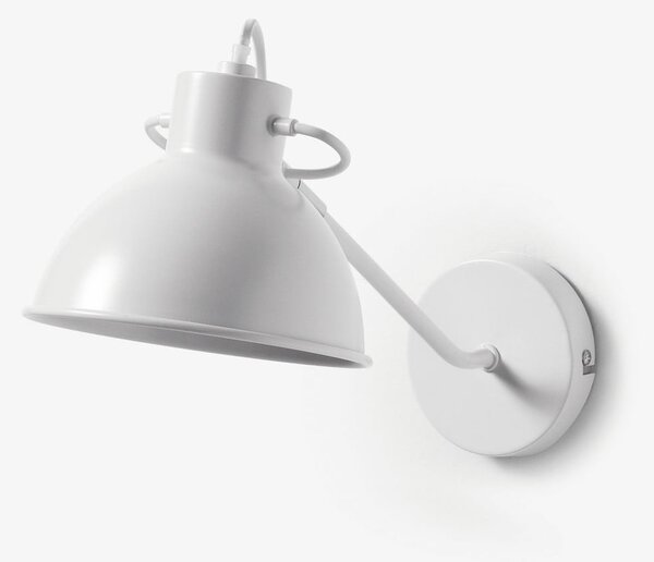 Bijela zidna lampa Offelis – Kave Home
