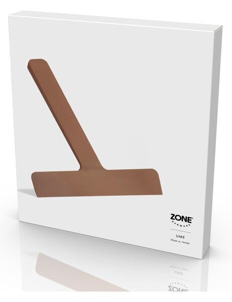 Brisač za stakla s držačem boje terakote 22 cm Ume – Zone
