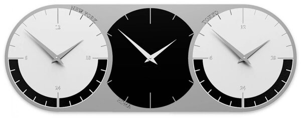 Zidni sat World Clock 3