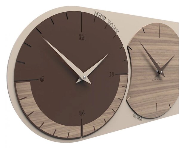 Zidni sat World Clock 3