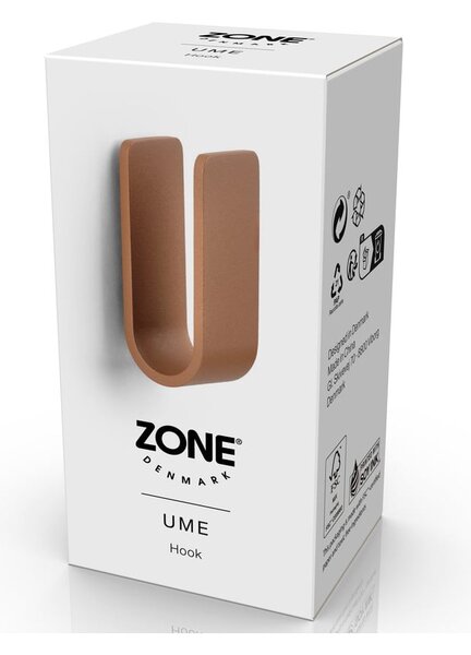 Metalna zidna kuka boja terakote Ume – Zone
